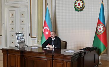 CISCO şirkətinin təşəbbüsü ilə Prezident İlham Əliyevlə bu şirkətin rəhbərləri arasında videokonfrans keçirilib