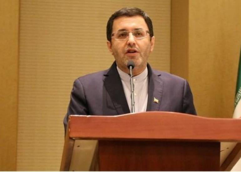 İran səfiri Azərbaycan xalqını Respublika Günü münasibətilə təbrik edib