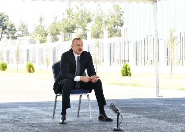 Prezident İlham Əliyev: "Ölkəmizin idman infrastrukturu istənilən beynəlxalq yarışın keçirilməsi üçün imkan yaradır"