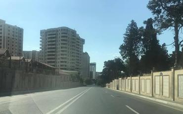 Qadağadan sonra Bakı küçələri boş qaldı