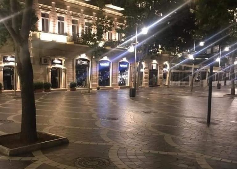 Qadağadan sonra Bakı küçələri boş qaldı