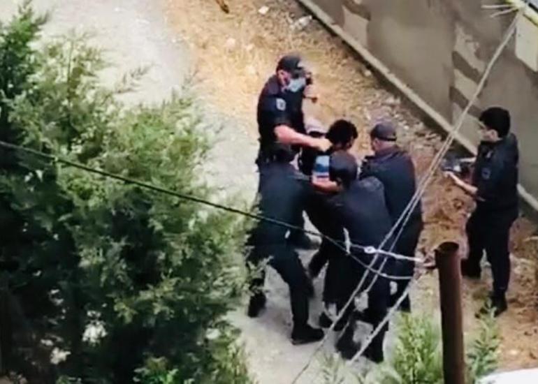 Bakıda xüsusi karantin rejim qaydalarını pozan şəxs polisə müqavimət göstərib