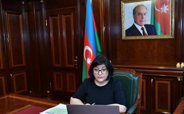 Milli Məclisin sədri beynəlxalq parlament təşkilatları üzrə nümayəndə heyətlərinin rəhbərləri ilə görüşüb