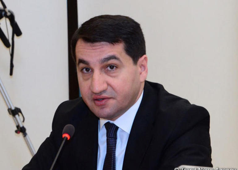 Hikmət Hacıyev Azərbaycan-Rusiya dövlət sərhədinin Dağıstan istiqamətində baş vermiş hadisəyə münasibət bildirib