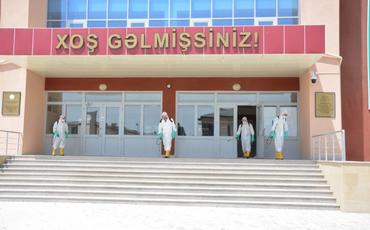 Buraxılış imtahanlarının keçiriləcəyi məktəblər dezinfeksiya edilib