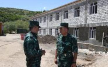DSX rəisi hərbi hissə və bölmələrdə xidməti-döyüş fəaliyyətinin təşkilini yox­layıb
