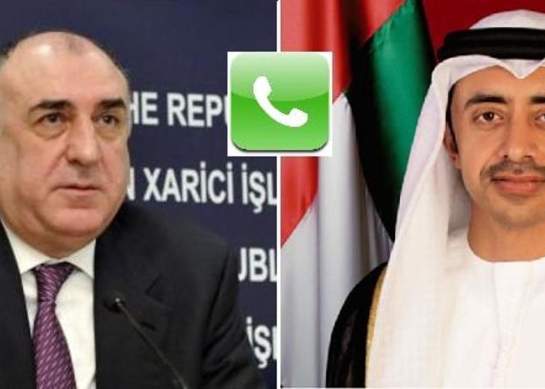 Azərbaycan və BƏƏ XİN rəhbərləri arasında telefon danışığı olub