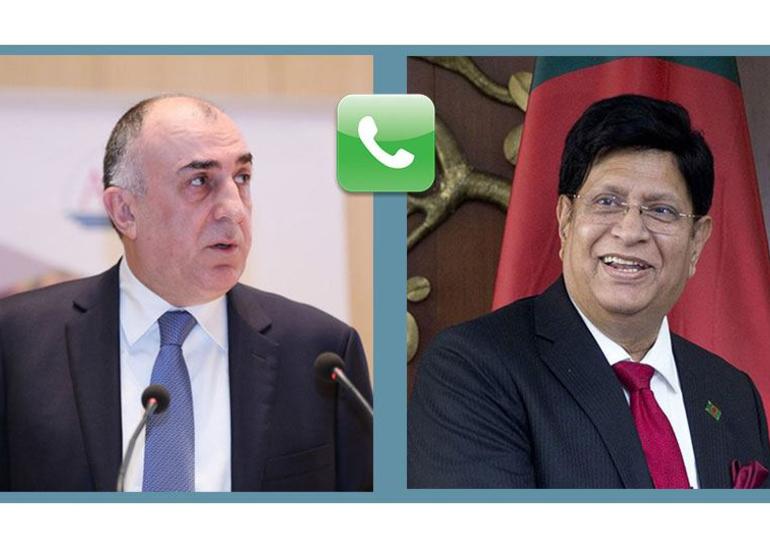 Elmar Məmmədyarov banqladeşli həmkarı ilə telefonla danışıb