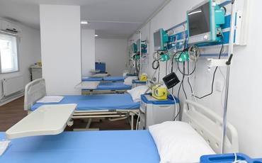 Prezident İlham Əliyev və Mehriban Əliyeva Bakıda modul tipli hospitalın açılışında iştirak ediblər