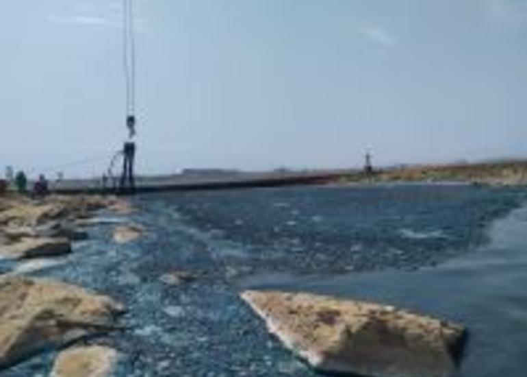 Böyük Şor gölünün çirkli maddələrdən təmizlənməsi davam etdirilir