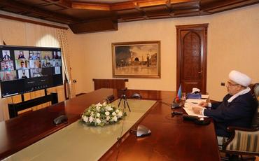 QMİ sədri Qafqaz Xalqları Ali Dini Şurasının videoformatda konfransında iştirak edib