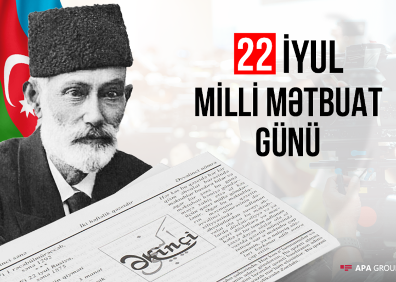 Bu gün Azərbaycanda Milli Mətbuat Günüdür