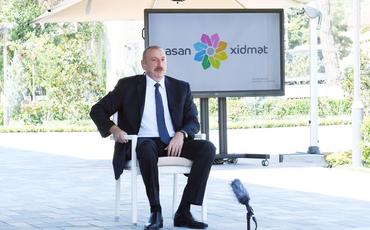 Prezident İlham Əliyev Balakən regional “ASAN xidmət” mərkəzinin açılışında iştirak edib