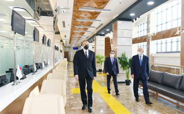 Prezident İlham Əliyev Balakən regional “ASAN xidmət” mərkəzinin açılışında iştirak edib