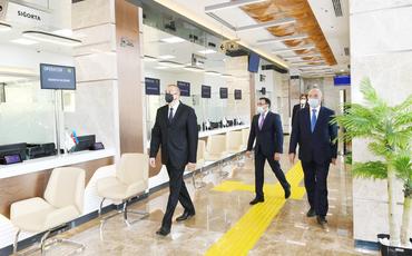 Prezident İlham Əliyev Balakən regional “ASAN xidmət” mərkəzinin açılışında iştirak edib