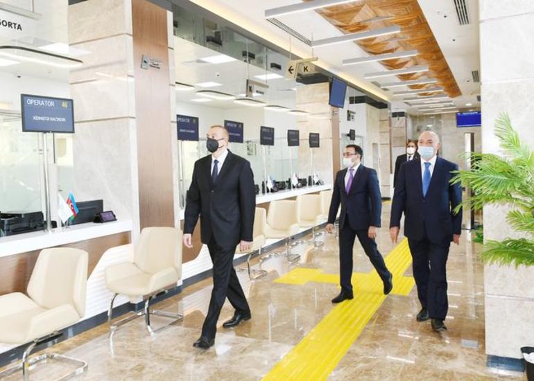 Prezident İlham Əliyev Balakən regional “ASAN xidmət” mərkəzinin açılışında iştirak edib