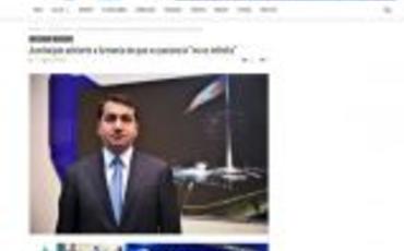 Hikmət Hacıyevin EFE informasiya agentliyinə müsahibəsi bir sıra ölkələrin qəzet və xəbər saytlarında dərc edilib