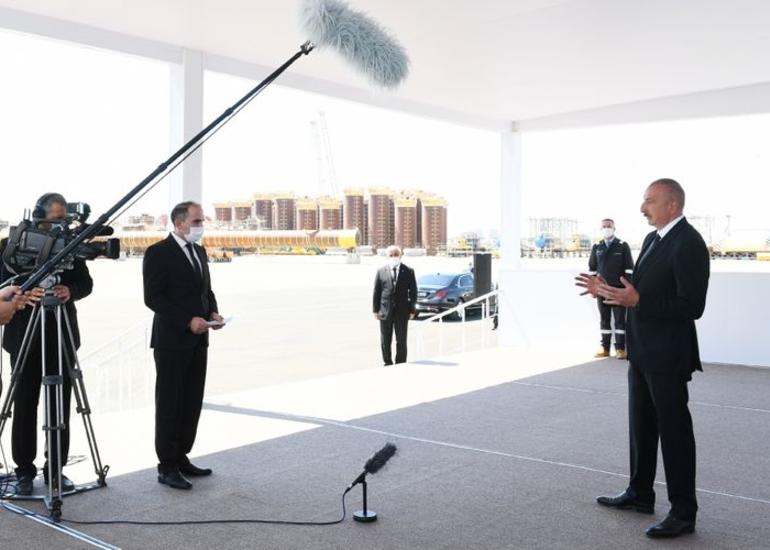 Prezident İlham Əliyev: “Şahdəniz” qazı Gürcüstan, Türkiyə, Bolqarıstan, Yunanıstan və İtaliyaya çatdırılacaq”