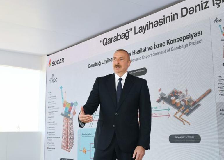 Dövlət başçısı: “Azərbaycanda bütün neft-qaz layihələri uğurla icra edilir”