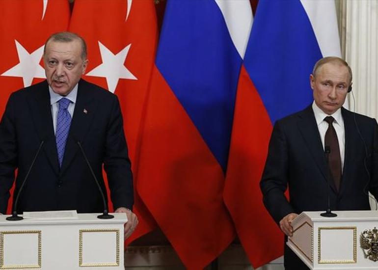 Rusiya və Türkiyə prezidentləri arasında telefon danışığı olub