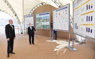 Prezident İlham Əliyev “Qobu” elektrik yarımstansiyasının tikintisi ilə tanış olub