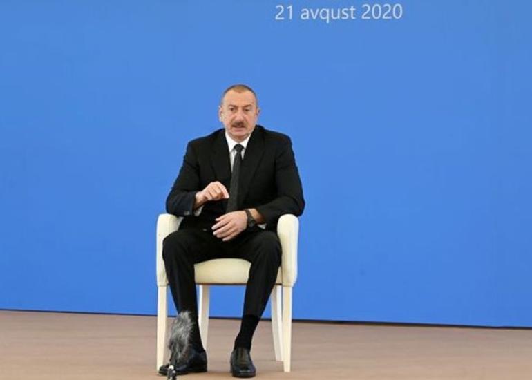 Prezident İlham Əliyev: “Dünyanın böyük şirkətləri Azərbaycanda bərpaolunan enerji növlərinin istehsalına maraq göstərir”