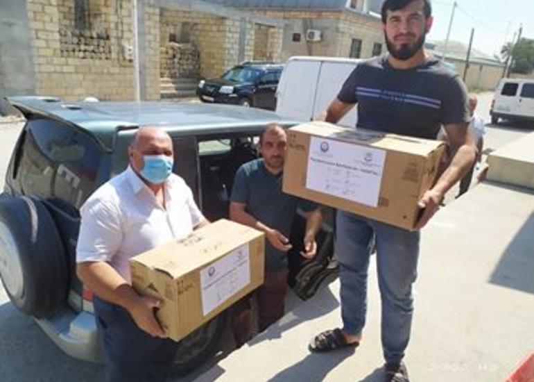 İctimai Birlik aztəminatlı ailələrə ərzaq yardımını davam etdirir