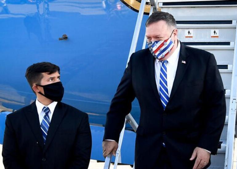 Mayk Pompeo İsrailə səfər edib