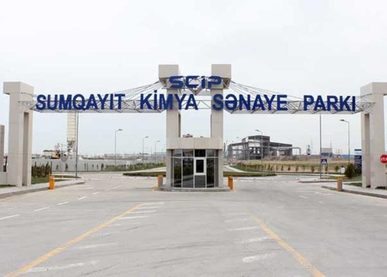 Sumqayıt Kimya Sənaye Parkına 245 mln. dollardan çox investisiya yatırılacaq