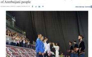 “China Daily”: Mehriban Əliyevanın yorulmaz fəaliyyəti Azərbaycan xalqının dərin hörmət və məhəbbətini qazanıb