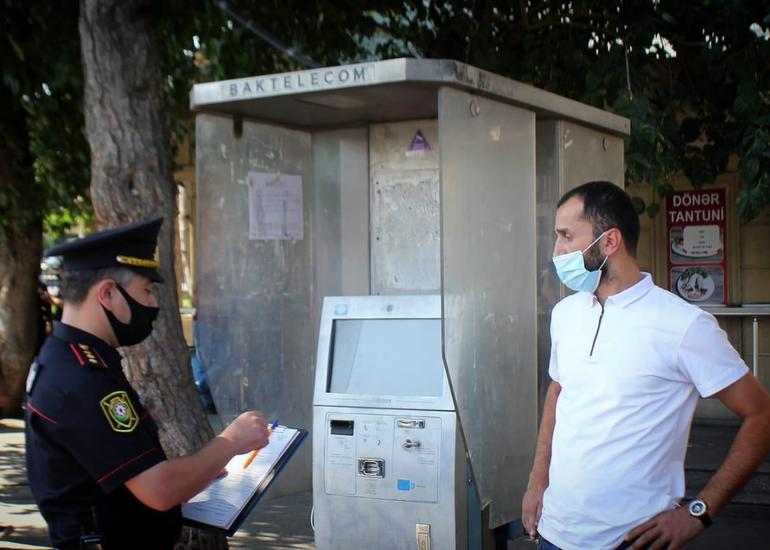Polis Bakıda obyektlərə nəzarəti gücləndirib