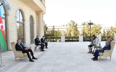 Azərbaycan Prezidenti Yunanıstan səfirinin etimadnaməsini qəbul edib