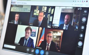 NATO Parlament Assambleyasının Müdafiə və Təhlükəsizlik Komitəsinin video konfrans formatında iclası keçirilib
