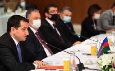 Hikmət Hacıyevin rəhbərlik etdiyi nümayəndə heyəti İstanbulda səfərdədir