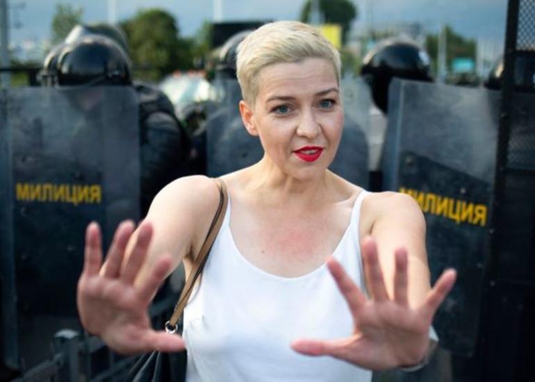 Belarus müxalifətinin liderlərindən biri Maria Kolesnikova qaçırılıb