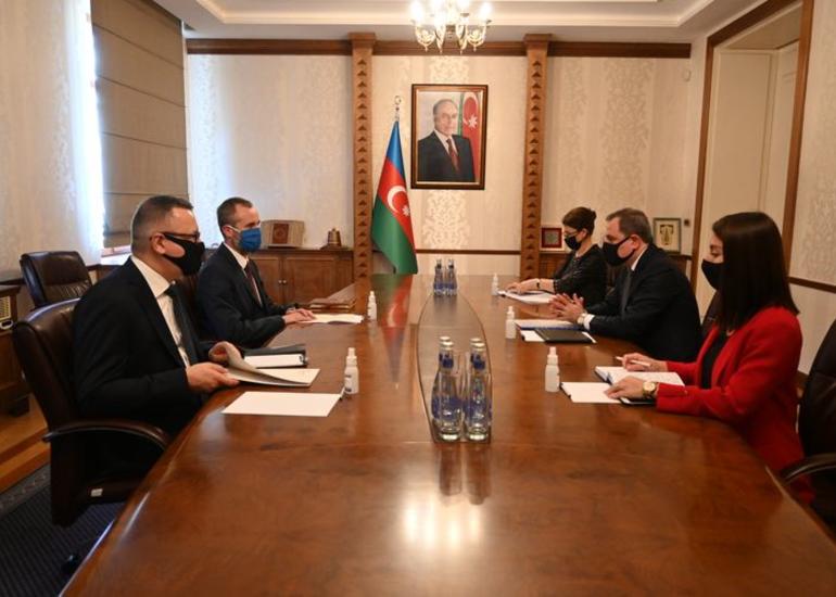 Ceyhun Bayramov Polşanın Azərbaycandakı səfirini qəbul edib