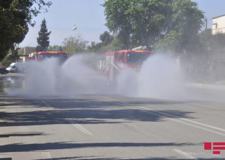 Sabah bakıda əlavə gücləndirilmiş dezinfeksiya işləri aparılacaq