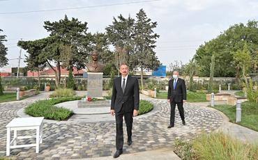 Bakının Əmircan qəsəbəsində Murtuza Muxtarov adına park istifadəyə verilib