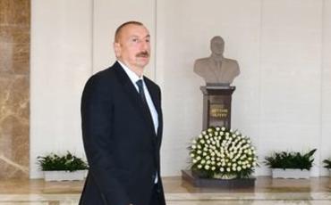 Prezident İlham Əliyev Sumqayıt Kimya Sənaye Parkının nəzdində Peşə Təhsil Mərkəzinin açılışında iştirak edib