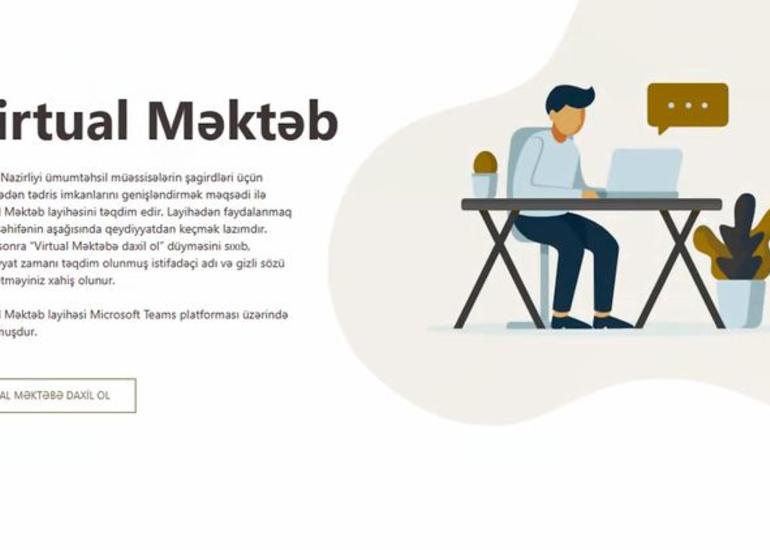 “Virtual məktəb”lə bağlı 146-4 "Qaynar xətt" xidməti istifadəyə verilir