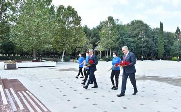Gəncə, Samux və Ucarda inşa edilən və yenidən qurulan təhsil müəssisələrinin açılışı olub