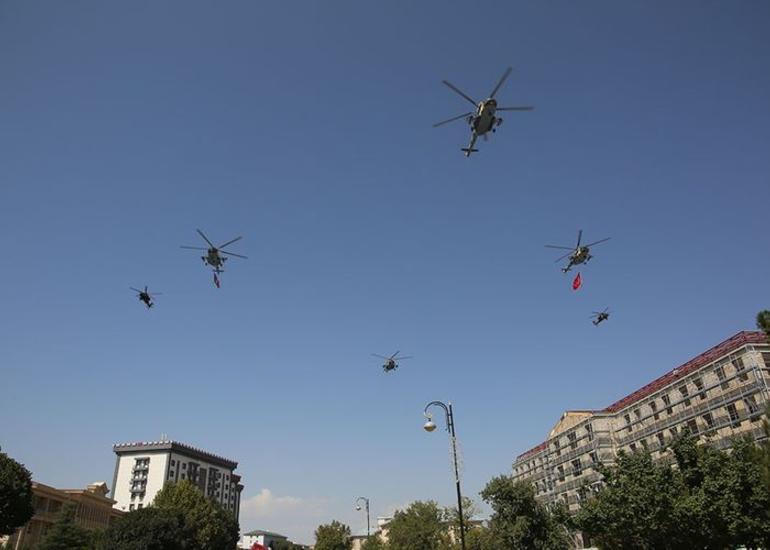 Azərbaycan və Türkiyə HHQ-nin aviasiya vasitələri Naxçıvan şəhəri üzərində birgə uçuşlar keçirib