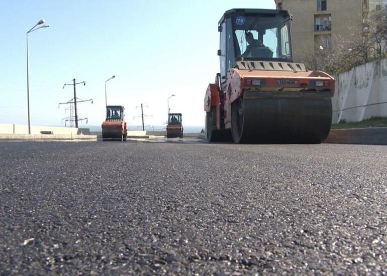 Səbail rayonunda yolların yenidən qurulmasına 1,9 milyon manat ayrılıb