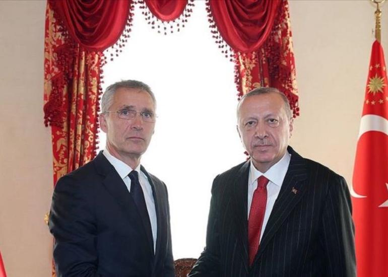 Türkiyə Prezidenti NATO-nun Baş katibi ilə telefonla danışıb