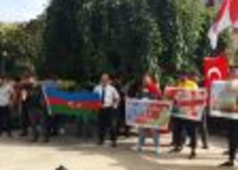 Gürcüstanda Azərbaycana dəstək aksiyası keçirilir