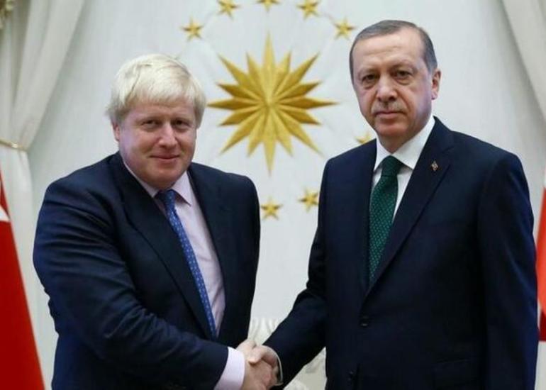 Türkiyə Prezidenti Britaniyanın Baş naziri ilə Dağlıq Qarabağdakı son vəziyyətdən danışıblar