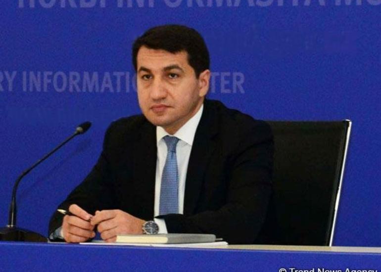 Prezidentin köməkçisi işğal altında olan Azərbaycan ərazilərinə səfər edən xarici jurnalistlərə çağırış edib