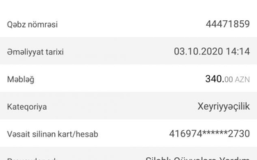 Ağdamlı qardaşlardan Ordumuza tələbə töhfəsi
