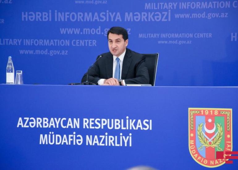 Prezidentin köməkçisi: “Son günlər Ermənistan tərəfindən Azərbaycanın şəhər və kəndlərinə 10 mindən çox mərmi atılıb”