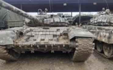 Cəbrayılda ələ keçirilən düşmən texnikası: 3 tank, 9 "Ural"... - FOTO